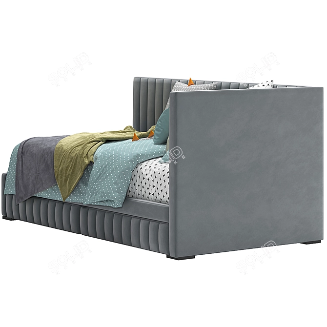  Mareberg Corner Bed Design 3D model image 5