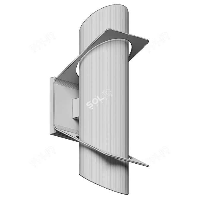 Modern Elegance in Garcelle Sconce 3D model image 4