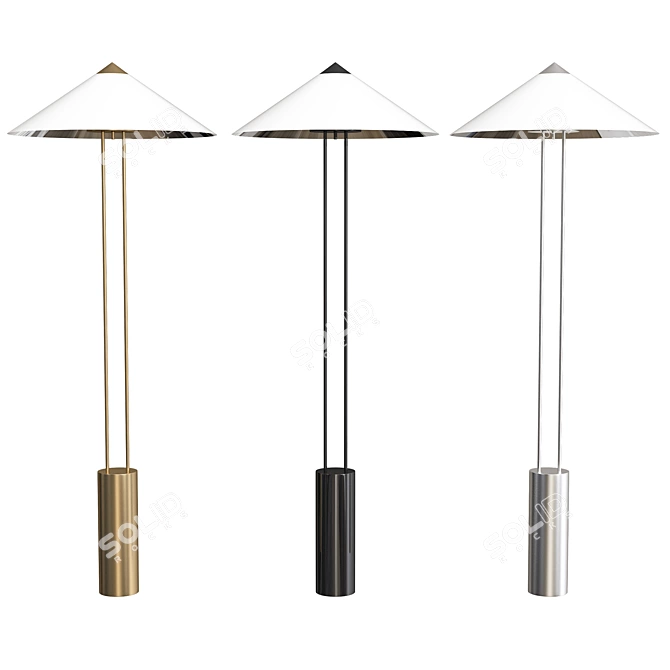 Vintage Peruvian-Inspired 3D Model 3D model image 1