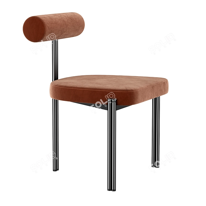 Modern Hunter Dining Chair 2014 3D model image 3