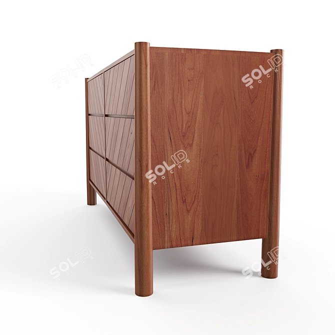 Urban Outfitters Clara Dresser 3D model image 3