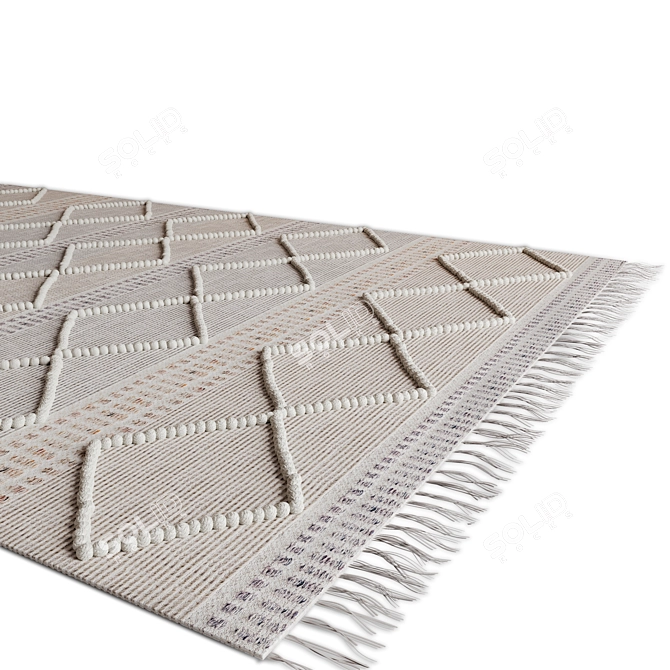 Natural Sky Hendrix Rug overseas 3D model image 2