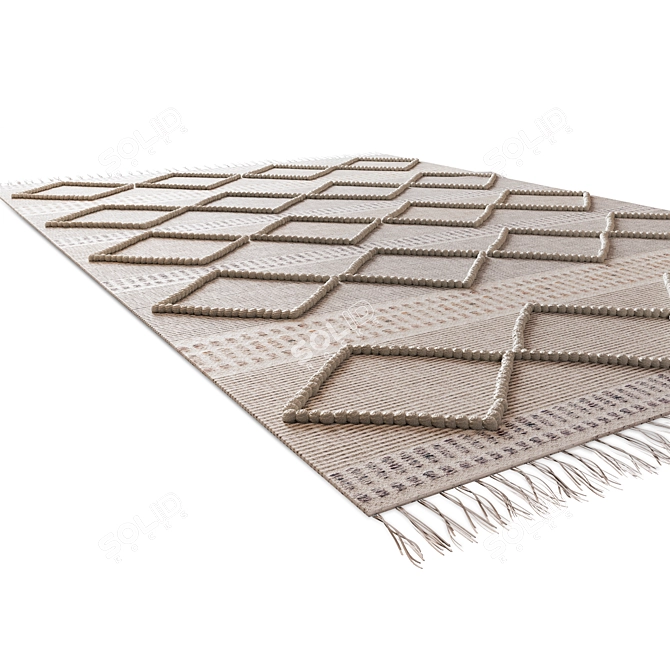 Natural Sky Hendrix Rug overseas 3D model image 4
