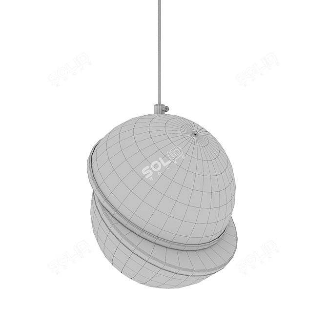 Freya Element Hanging Light Fixture 3D model image 4