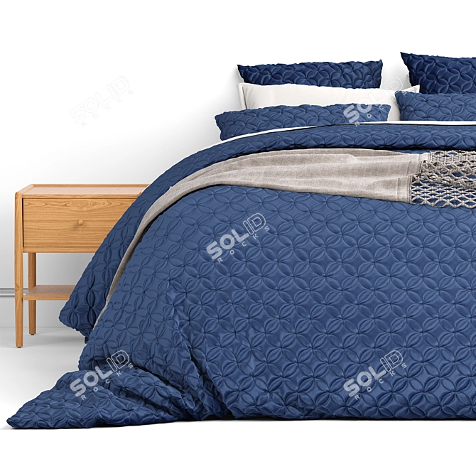 Adairs Selma Bed Linen 3D model image 2