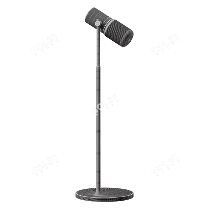 Modern Geometric Floor Lamp 3D model image 7