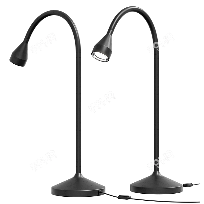 IKEA NAVLINGE LED Task Lamp 3D model image 1