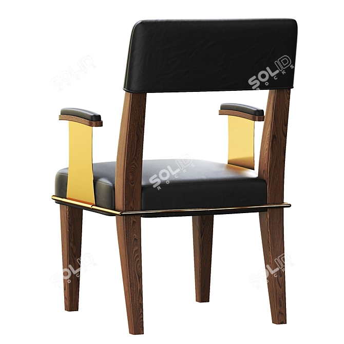 Modern Luxury Vespertine Chair 3D model image 5