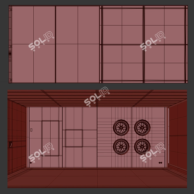 Premium Auto Shelter 3Ds Max 3D model image 6