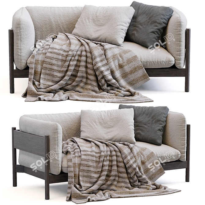 Modern Arbour Lounge Chair Design 3D model image 1