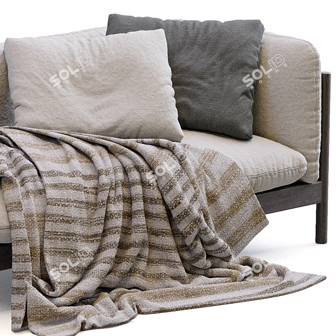 Modern Arbour Lounge Chair Design 3D model image 2