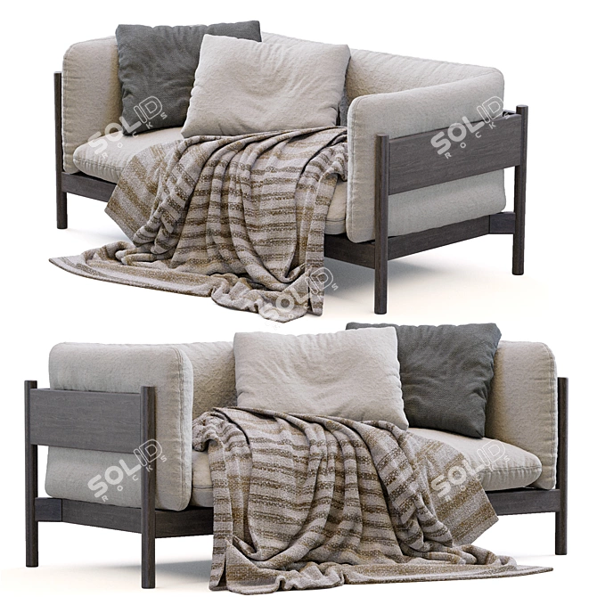 Modern Arbour Lounge Chair Design 3D model image 3