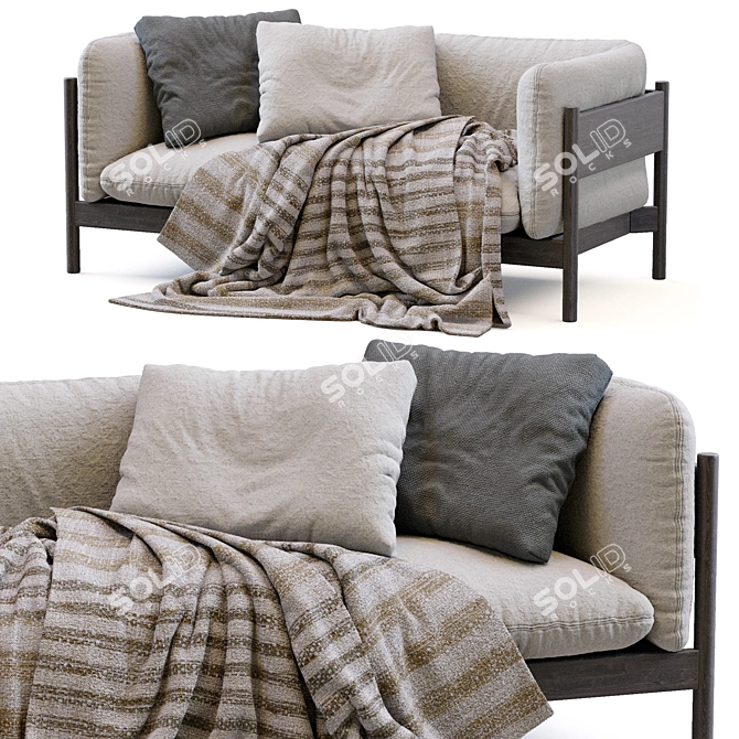 Modern Arbour Lounge Chair Design 3D model image 7