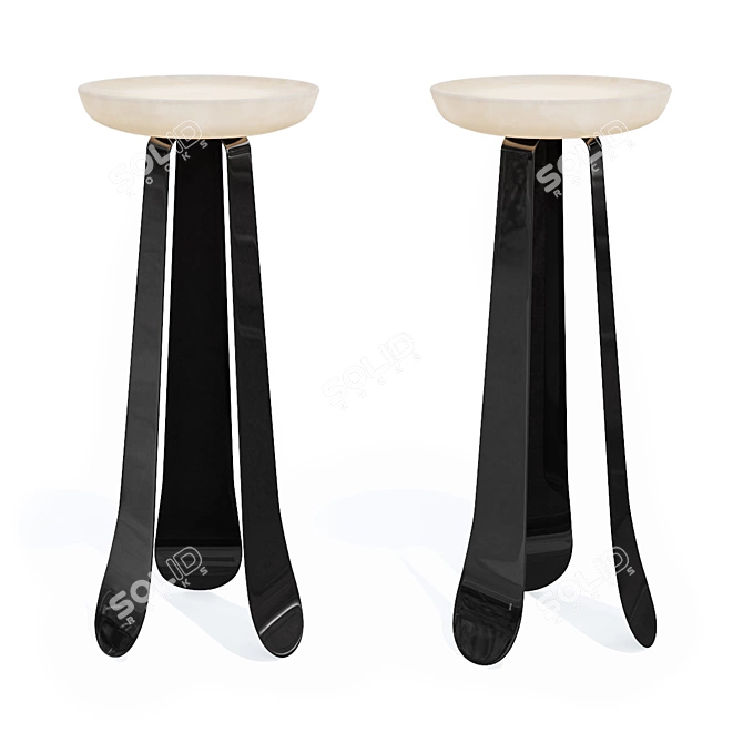 Palm Floor Lamp by Emmanuel Levet Stenne 3D model image 5