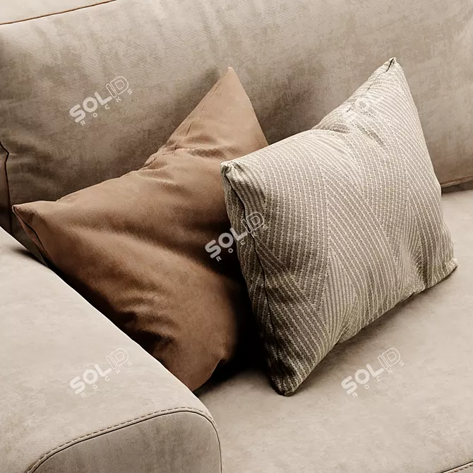  ANISTON Sofa - Modern Design 3D model image 4