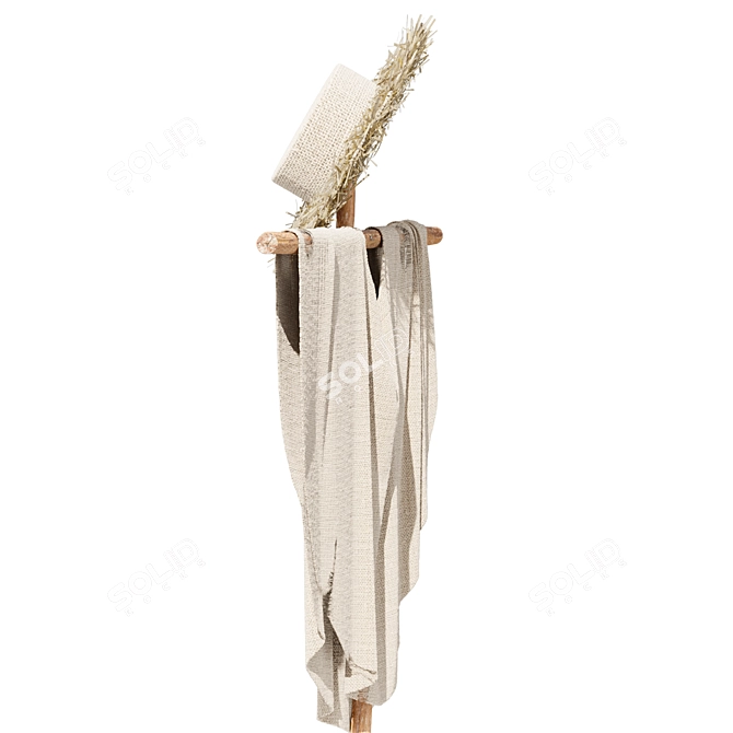 Scarecrow 3D Model. Polys: 131,366 3D model image 4