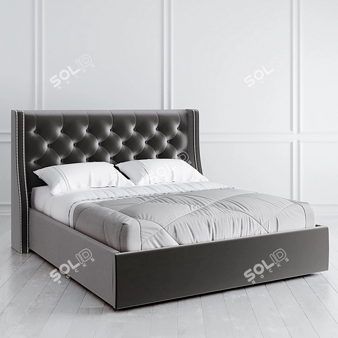 Vary Bed K11Y-N-B14 Platform Bed 3D model image 4
