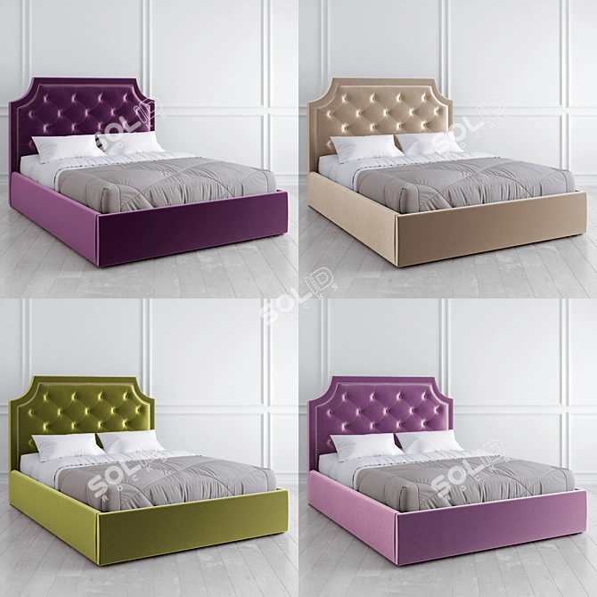 Vary Bed K09Y-120-G-B15 3D model image 3