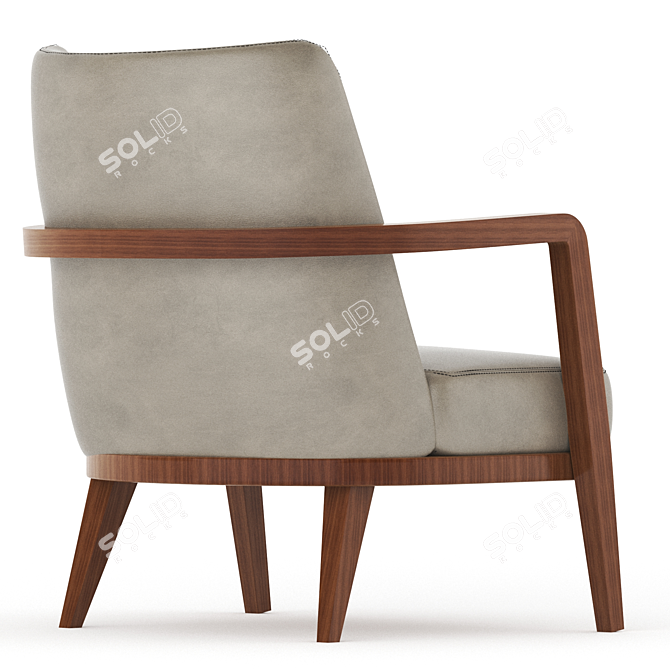 Modern 2017 Mobi ALTO Armchair 3D model image 4