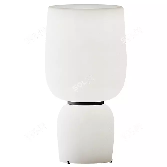 Modern LED Table Lamp Ghost 3D model image 1