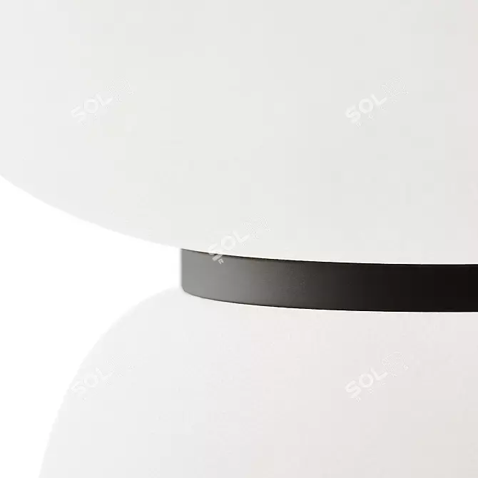 Modern LED Table Lamp Ghost 3D model image 2