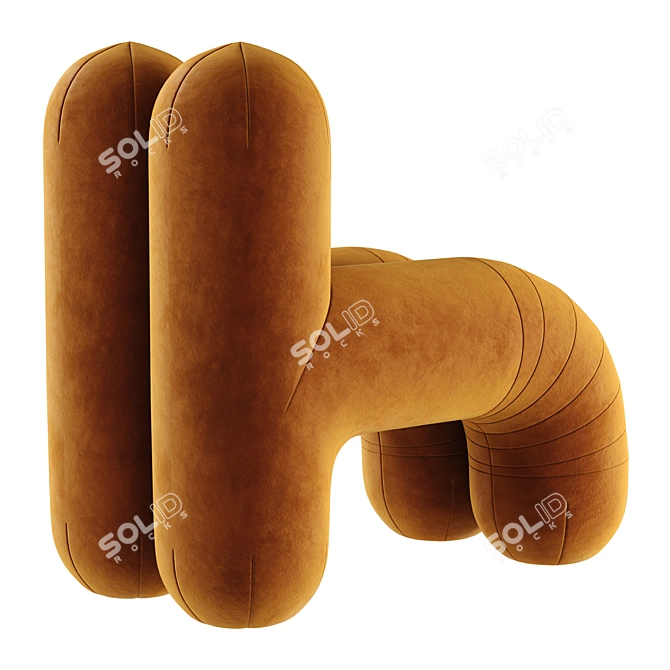 Modern Pietro Franceschini Chair (940x600x930mm) 3D model image 3