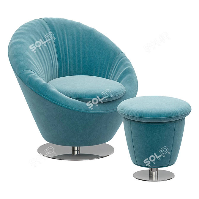 Signet Big Easy: Stylish comfort 3D model image 1