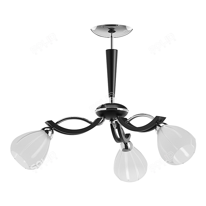 Modern Ceiling Chandelier Alfa Areta 3D model image 1