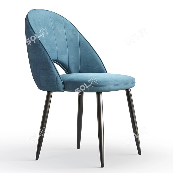 Hoff Soho Dining Chair, 2 Colors 3D model image 3