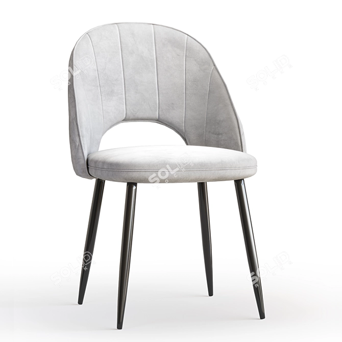 Hoff Soho Dining Chair, 2 Colors 3D model image 5