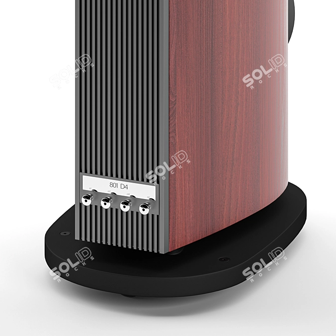 Immersive Sound Tower Speaker 3D model image 5