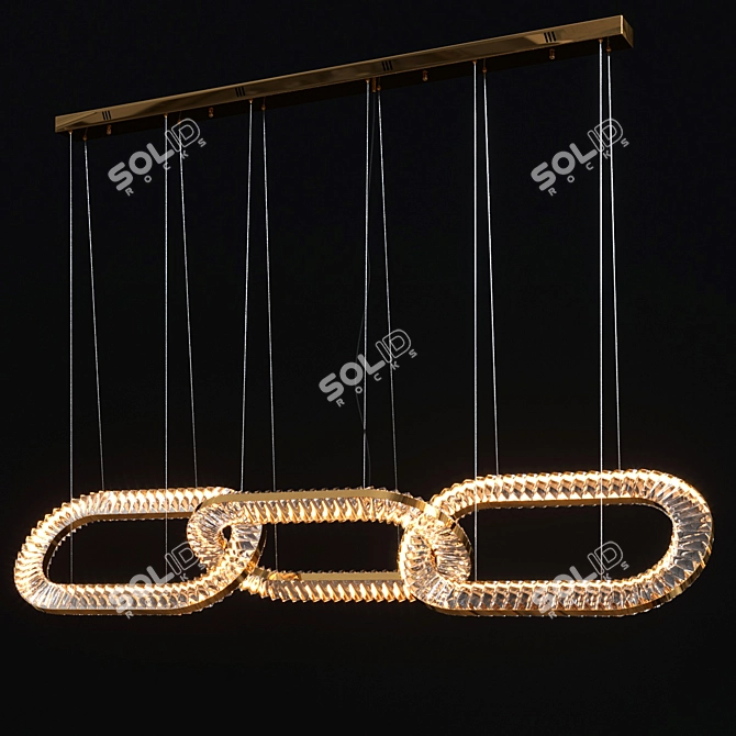 XL Elegant Celebrate Design Lamp 3D model image 2
