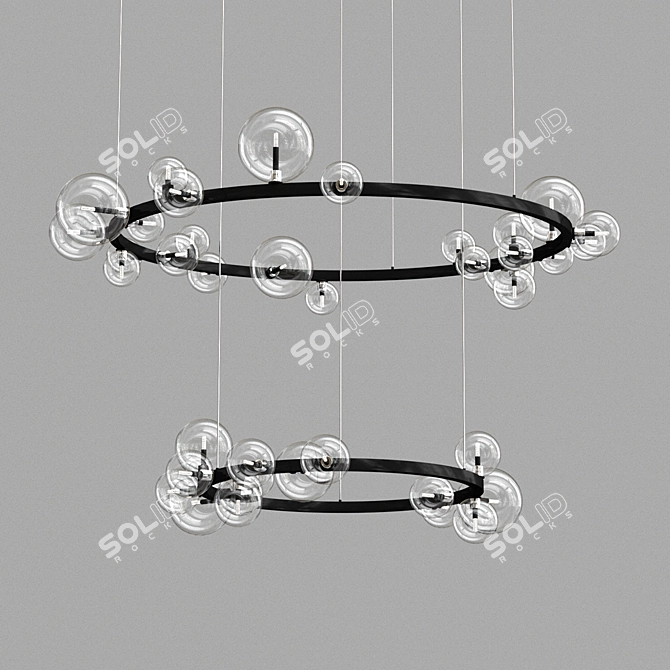 Elegant IONA Lighting Collection 3D model image 2