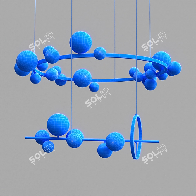 Elegant IONA Lighting Collection 3D model image 4