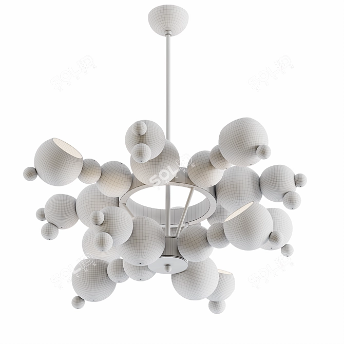 Bubble Chandelier, Charles Collection 3D model image 2
