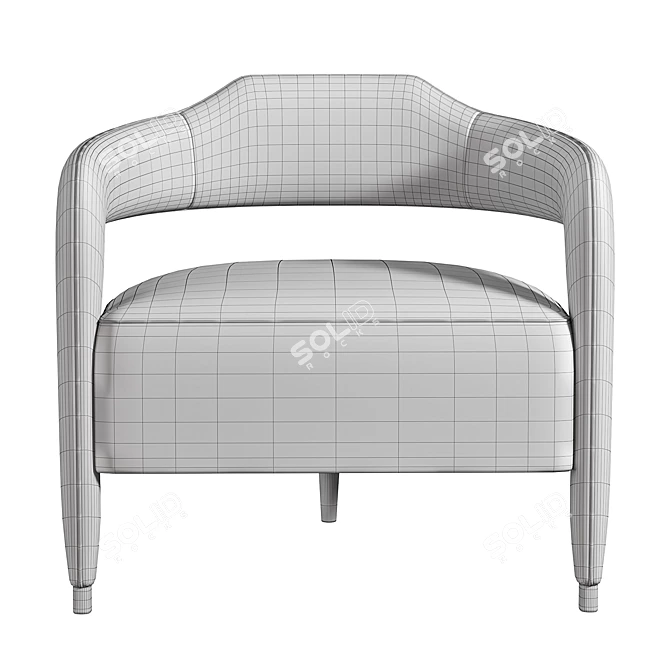 Invicta Armchair 2015 Version 3D model image 3