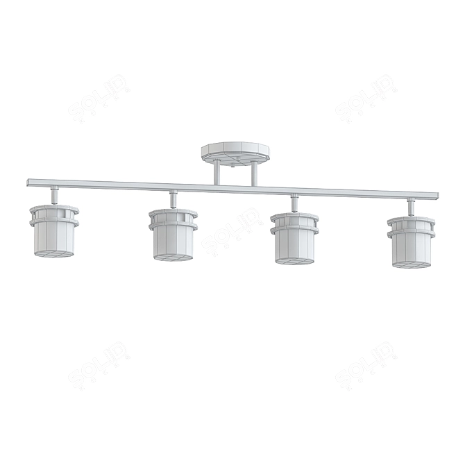 Hendrik Olde Bronze Track Fixture 3D model image 2