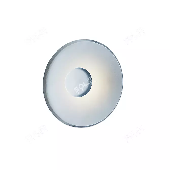 Vibia TOP Aluminium Wall Lamp 3D model image 2