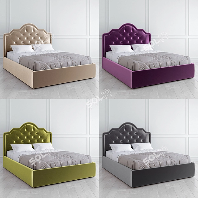 Vary Bed K01 Y Mattress 3D model image 3