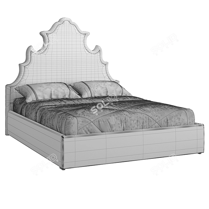 Vary Bed Collection K69 3D model image 3