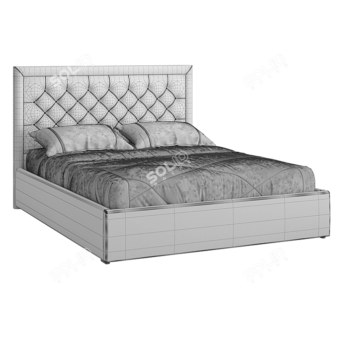 Vary Bed K02Y-B01 Collection 3D model image 4