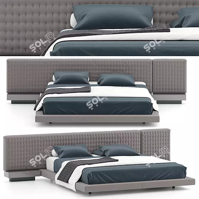 Stylish Busnelli VALENCIA Couch 3D model image 1
