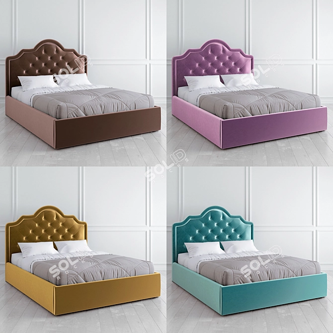  Vary Bed Collection 160*20 3D model image 2