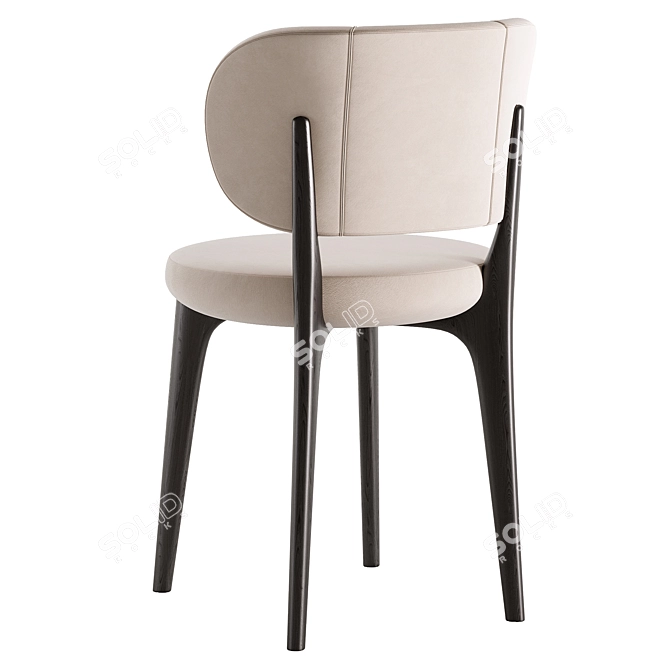 Luxury RICHMOND Chair Exported 3D model image 2