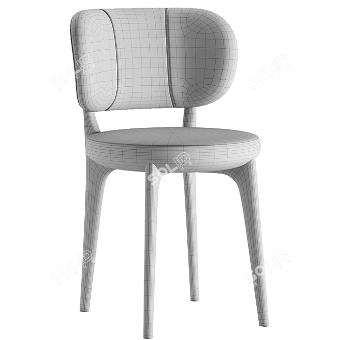 Luxury RICHMOND Chair Exported 3D model image 5