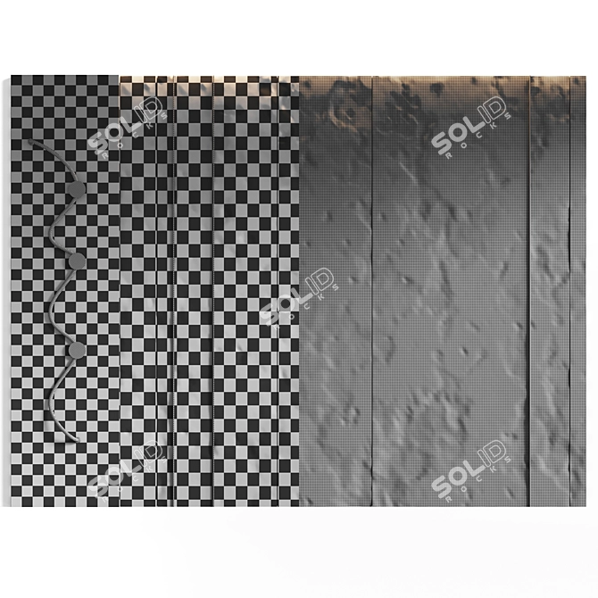  Stone Accent Wall Panel 3D model image 6
