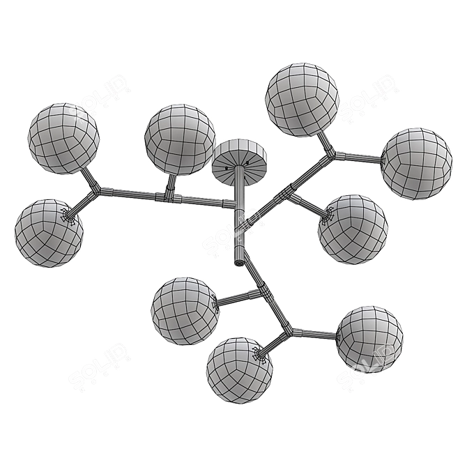 Celestial Model with VRay Render 3D model image 2