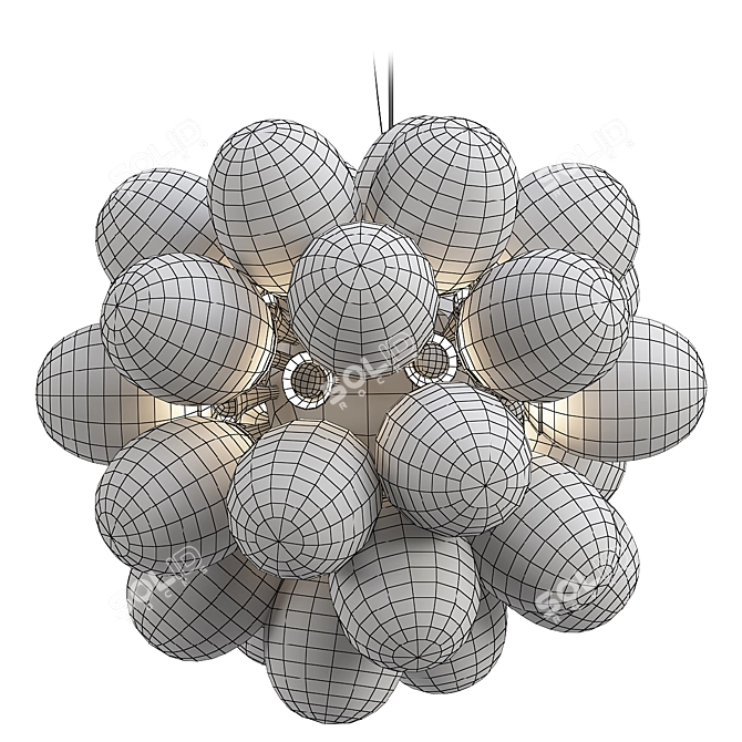 Contemporary Gross Model Lighting Fixture 3D model image 2