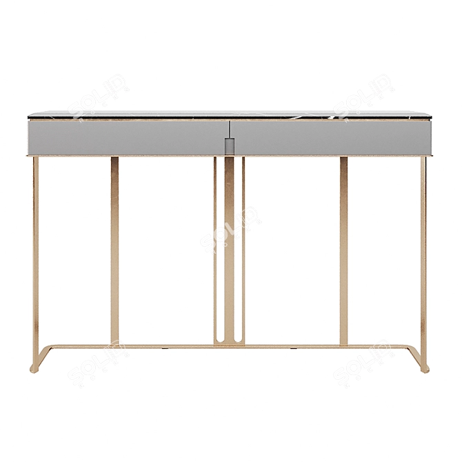 Modern Console Table Store54 3D model image 2