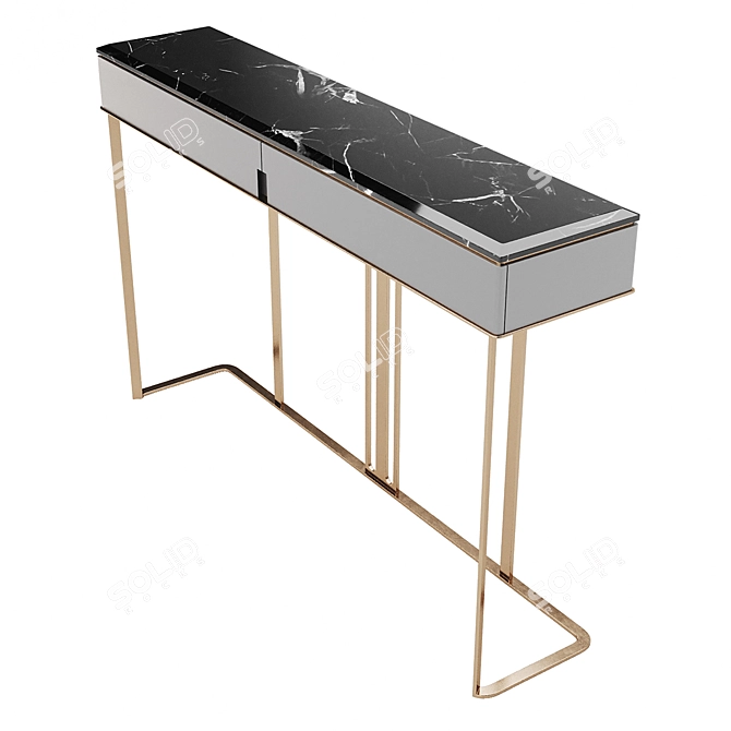 Modern Console Table Store54 3D model image 3